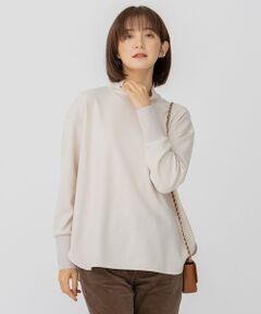 L size ONWARD(大きいサイズ) / エルサイズオンワード カットソー | 【洗える】ウールミルドジャージー カットソー