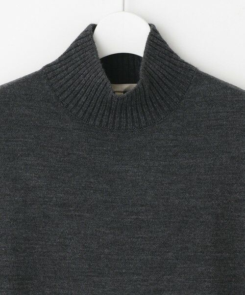 L size ONWARD(大きいサイズ) / エルサイズオンワード ミニ丈・ひざ丈ワンピース | 【洗える】ウールミックス ニットワンピース | 詳細10