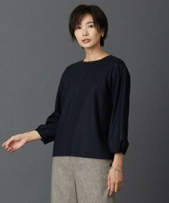 L size ONWARD(大きいサイズ) / エルサイズオンワード カットソー | 【イージーケア】ウールスムースジャージー カットソー