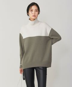 L size ONWARD(大きいサイズ) / エルサイズオンワード ニット・セーター | 【新色追加・WEB限定カラーあり】 ソフトカシミヤミックス ハイネックニット