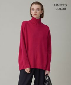 L size ONWARD(大きいサイズ) / エルサイズオンワード ニット・セーター | 【新色追加・WEB限定カラーあり】 ソフトカシミヤミックス ハイネックニット