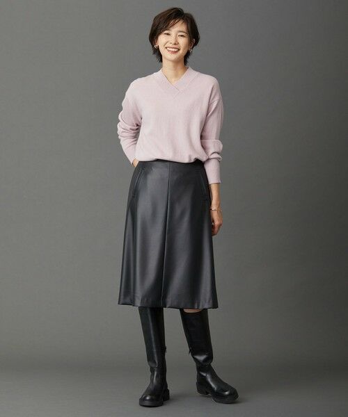 セール】 【洗える・WEB限定カラーあり】CASHMERE BLEND Vネック