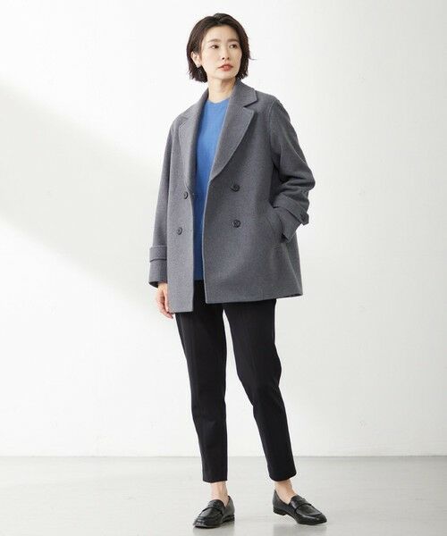 L size ONWARD(大きいサイズ) / エルサイズオンワード ニット・セーター | 【洗える】CASHMERE BLEND クルーネック ニット | 詳細14