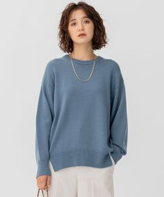 【CLASSY.1月号掲載】ウールコード クルーネック ニット