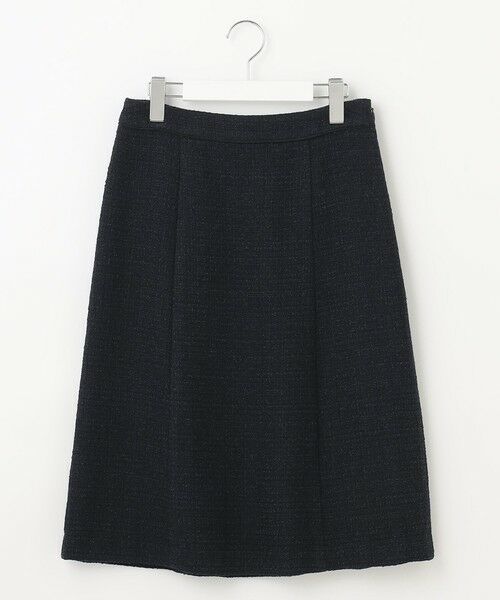L size ONWARD(大きいサイズ) / エルサイズオンワード ミニ・ひざ丈スカート | ファンシーツイード スカート | 詳細5