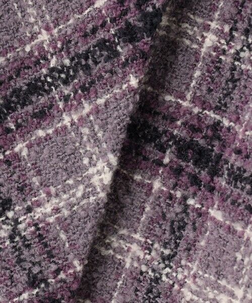 L size ONWARD(大きいサイズ) / エルサイズオンワード ミニ・ひざ丈スカート | ツイードラップミニ スカート | 詳細14