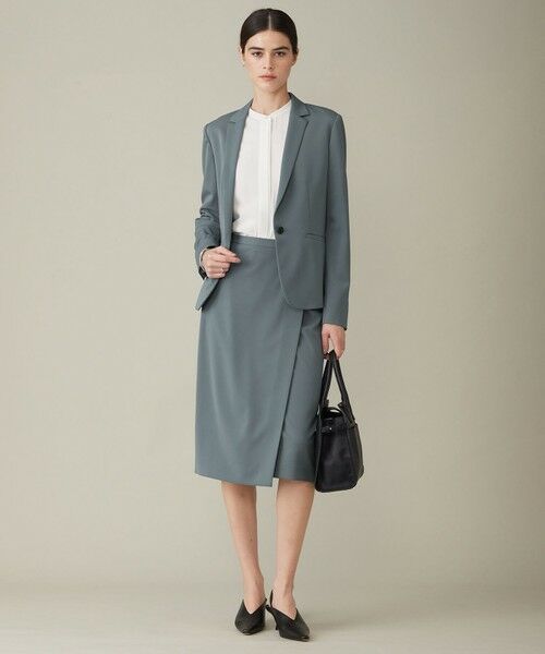 L size ONWARD(大きいサイズ) / エルサイズオンワード その他アウター | 【新色追加・防シワ・速乾・洗える】Fied テーラードジャケット | 詳細7