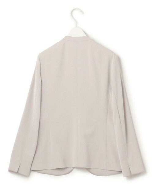 L size ONWARD(大きいサイズ) / エルサイズオンワード その他アウター | Fied ノーカラージャケット | 詳細15