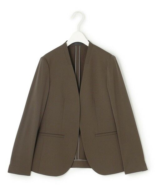 L size ONWARD(大きいサイズ) / エルサイズオンワード その他アウター | 【防シワ・速乾・洗える】Fied ノーカラージャケット | 詳細29