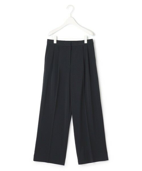 L size ONWARD(大きいサイズ) / エルサイズオンワード その他パンツ | 【新色追加・防シワ・速乾・洗える】Fied ワイドパンツ | 詳細2