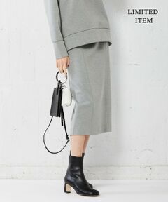 L size ONWARD(大きいサイズ) / エルサイズオンワード ミニ・ひざ丈スカート | 【WEB限定・洗える】AirJersey スカート