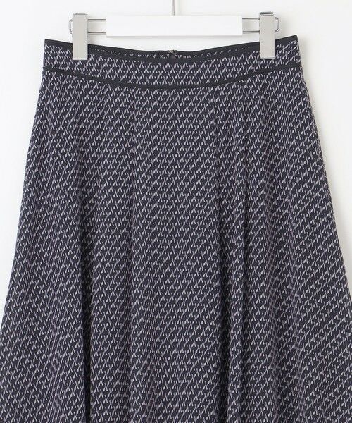 L size ONWARD(大きいサイズ) / エルサイズオンワード ミニ・ひざ丈スカート | 【洗える】 Geometric Print スカート | 詳細6