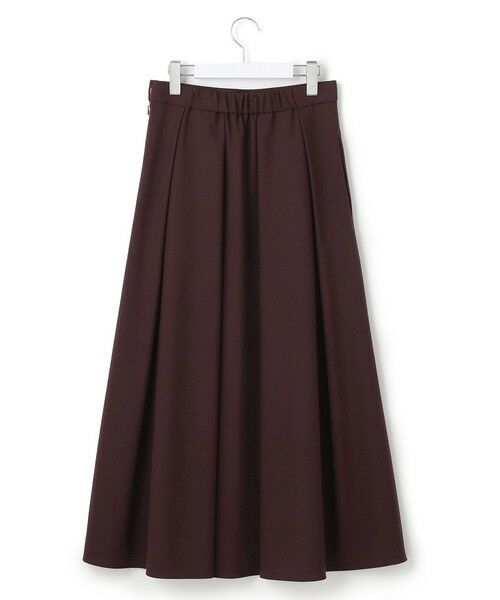 L size ONWARD(大きいサイズ) / エルサイズオンワード ミニ・ひざ丈スカート | 【洗える】ウールブレンドストレッチ フレアスカート | 詳細16