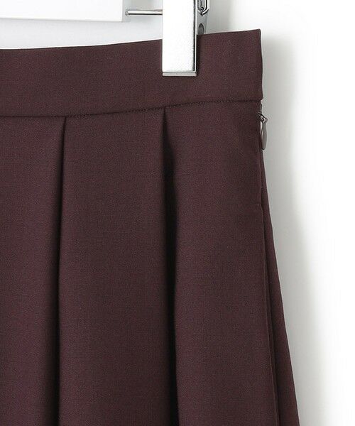 L size ONWARD(大きいサイズ) / エルサイズオンワード ミニ・ひざ丈スカート | 【洗える】ウールブレンドストレッチ フレアスカート | 詳細18