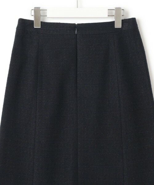L size ONWARD(大きいサイズ) / エルサイズオンワード ミニ・ひざ丈スカート | 【セットアップ対応】ライトシャインツイード スカート | 詳細10