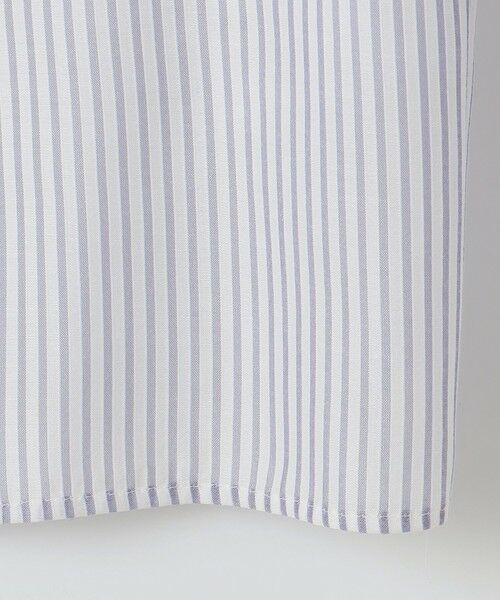 L size ONWARD(大きいサイズ) / エルサイズオンワード カットソー | カチオンストライプ ボウタイ カットソー | 詳細13