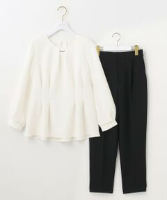 L size ONWARD(大きいサイズ) / エルサイズオンワード セットアップ | 【ご好評につき追加生産！優木まおみさんコラボ】秒映えセレモニー セットアップ