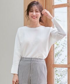 L size ONWARD(大きいサイズ) / エルサイズオンワード ニット・セーター | 【洗える】ドルマンスリーブ ニット