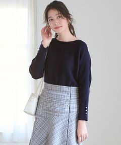 L size ONWARD(大きいサイズ) / エルサイズオンワード ニット・セーター | 【洗える】ドルマンスリーブ ニット