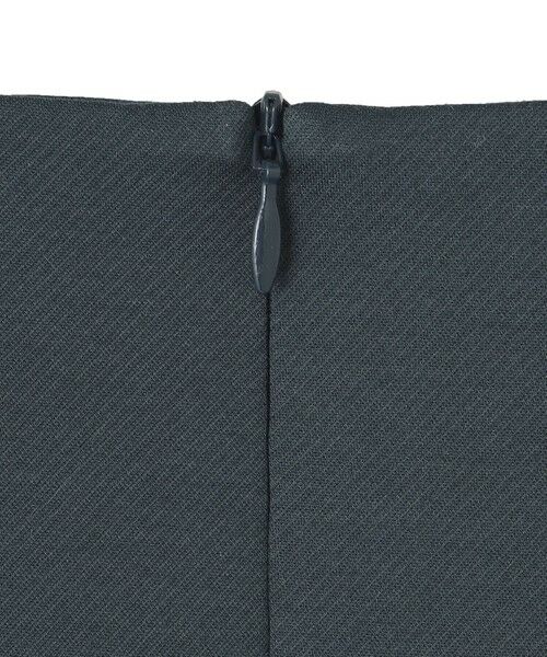 L size ONWARD(大きいサイズ) / エルサイズオンワード ロング・マキシ丈ワンピース | 【洗える】コットンツイルジャージー コンビ ワンピース | 詳細8