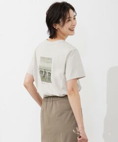 バック フォト Tシャツ