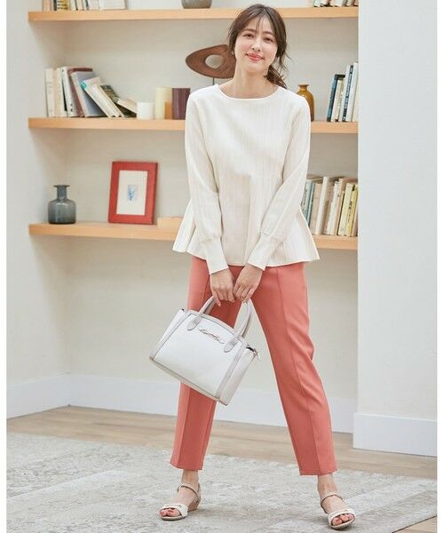 L size ONWARD(大きいサイズ) / エルサイズオンワード ニット・セーター | 【洗える】ペプラム ニット | 詳細2