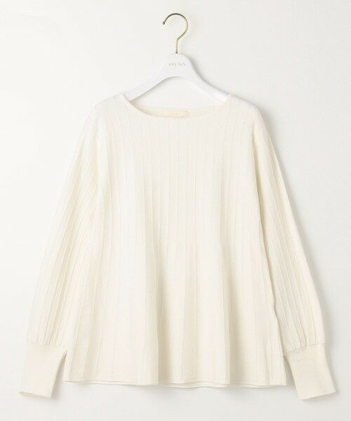 L size ONWARD(大きいサイズ) / エルサイズオンワード ニット・セーター | 【洗える】ペプラム ニット | 詳細3