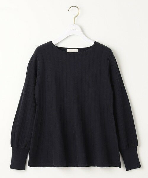 L size ONWARD(大きいサイズ) / エルサイズオンワード ニット・セーター | 【洗える】ペプラム ニット | 詳細8