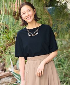 L size ONWARD(大きいサイズ) / エルサイズオンワード ニット・セーター | 【好評につき新色追加・9色展開・洗える】クレープストレッチドルマン ニット