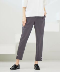 L size ONWARD(大きいサイズ) / エルサイズオンワード その他パンツ | 【洗える】コンジュンク トリコットツイル パンツ