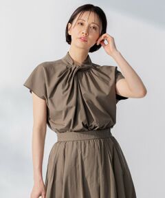 L size ONWARD(大きいサイズ) / エルサイズオンワード シャツ・ブラウス | 【洗える】ストレッチタイプライター ブラウス