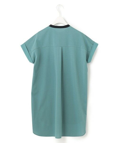 L size ONWARD(大きいサイズ) / エルサイズオンワード カットソー | 【洗える】 タイプライタージャージーコンビ カットソー | 詳細7