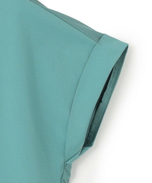 L size ONWARD(大きいサイズ) / エルサイズオンワード カットソー | 【洗える】 タイプライタージャージーコンビ カットソー | 詳細9