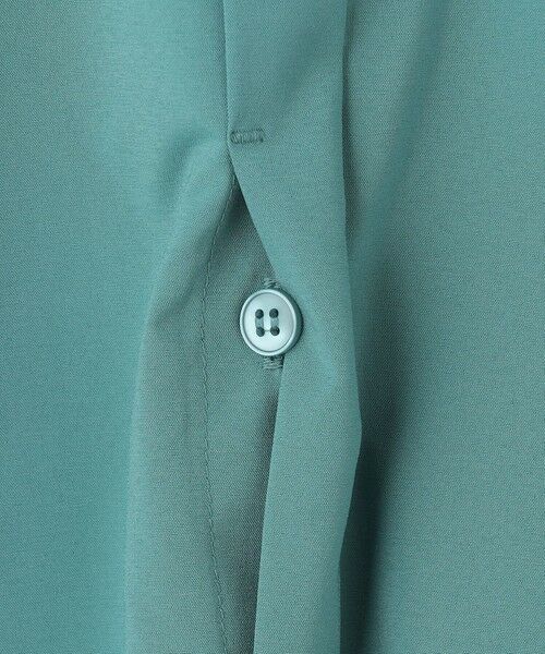 L size ONWARD(大きいサイズ) / エルサイズオンワード カットソー | 【洗える】 タイプライタージャージーコンビ カットソー | 詳細11