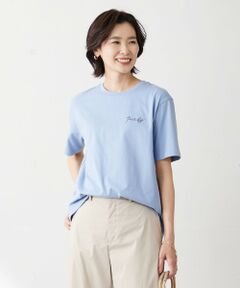 エンブロイダリー ロゴ Tシャツ