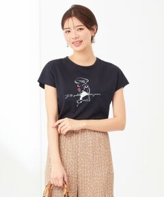 【JIJI × any SiS】イラストフレンチスリーブ Tシャツ