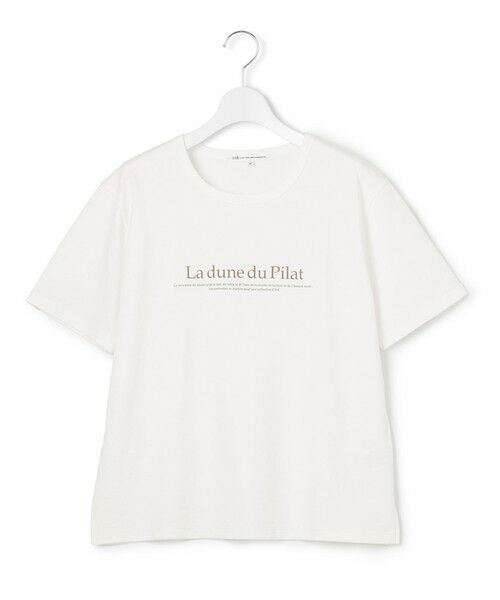 L size ONWARD(大きいサイズ) / エルサイズオンワード カットソー | 【洗える】Pilat ロゴ Tシャツ | 詳細6