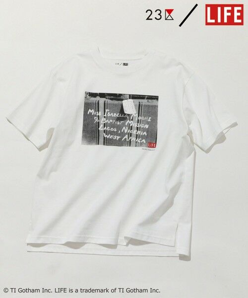 セール】 【23区/LIFE】PHOTO Tシャツ （カットソー）｜L size ONWARD