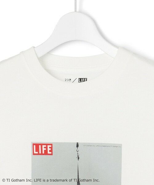 L size ONWARD(大きいサイズ) / エルサイズオンワード カットソー | 【23区/LIFE】PHOTO Tシャツ | 詳細13