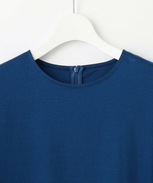 L size ONWARD(大きいサイズ) / エルサイズオンワード カットソー | 【WEB限定】フレアコンビジャージー 袖フリル カットソー | 詳細9