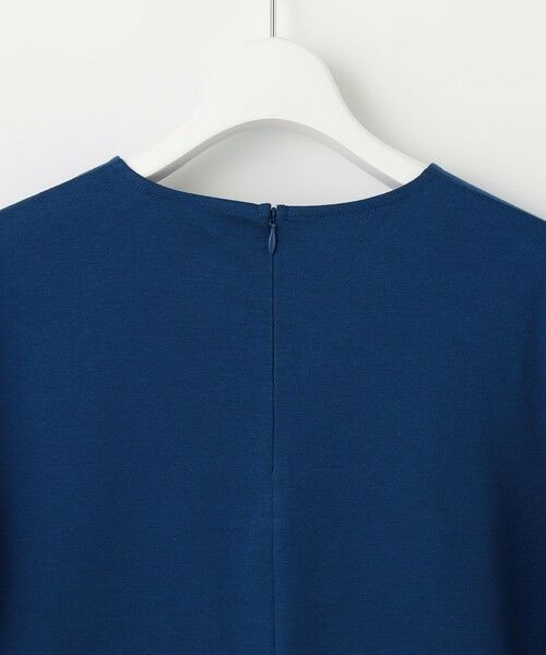 L size ONWARD(大きいサイズ) / エルサイズオンワード カットソー | 【WEB限定】フレアコンビジャージー 袖フリル カットソー | 詳細12