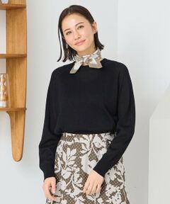 L size ONWARD(大きいサイズ) / エルサイズオンワード ニット・セーター | 【洗える】ペーパーブレンド ニット