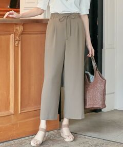 L size ONWARD(大きいサイズ) / エルサイズオンワード その他パンツ | 【洗える】イージードロスト ワイドパンツ