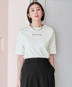 【洗える】Marine半袖 ロゴTシャツ