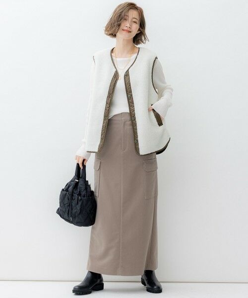 L size ONWARD(大きいサイズ) / エルサイズオンワード タンクトップ | オーガニック リブ タンクトップ | 詳細9