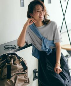 L size ONWARD(大きいサイズ) / エルサイズオンワード カットソー | 【一部店舗限定】半袖 IT TEE