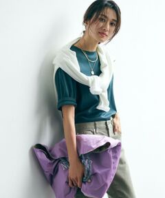 L size ONWARD(大きいサイズ) / エルサイズオンワード カットソー | 【一部店舗限定】半袖 IT TEE