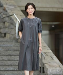 L size ONWARD(大きいサイズ) / エルサイズオンワード ロング・マキシ丈ワンピース | 【洗える】ウェザーバイオエアフロー ワンピース