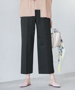 L size ONWARD(大きいサイズ) / エルサイズオンワード その他パンツ | 【接触冷感・吸湿・速乾】COOL MAXクロップド丈 ワイドパンツ