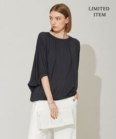 L size ONWARD(大きいサイズ) / エルサイズオンワード カットソー | 【WEB限定・洗える】Float ドルマンスリーブカットソー